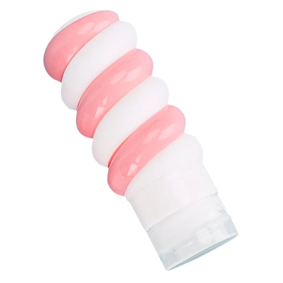 Luxshiny Silicone Travel Bottles Multi-Color ABS for Toiletries Storage
