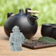 thumbnail image 5 of Adorno de piedra arenisca, pequeña estatua, figura escultural, decoración de jardín, 5 of 6