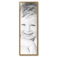 thumbnail image 2 of ArtToFrames 13" x 39" Gold Square with Beads Picture Frame, 13x39 inch Gold Wood Poster Frame (WOM-5020), 2 of 7