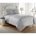 thumbnail image 3 of Micro Flannel 6 in 1 Comforter Set, Full/Queen, Gray Paisley, 3 of 5
