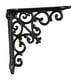 thumbnail image 4 of Soporte decorativo para estante, soporte de estantería de metal estilo vintage para montaje en pared, ideal para garaje, cocina y hogar. M, 4 of 8