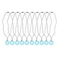thumbnail image 1 of 10 collares sensoriales para masticar, de silicona suave y segura, con colgante para masticar para niños, color azul oscuro, 1 of 14