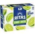 thumbnail image 2 of Ritas Sparkling Lime-a-Rita Lime Margarita, Malt Beverage, 12 pack, 7.5 fl oz Aluminum Cans, 8% ABV, 2 of 6