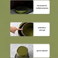 thumbnail image 5 of JingChun Collapsible Bucket Cleaning Bucket Mop Bucket Folding Foldable Portable Small Plastic Water Supplies for Outdoor Garden Camping Fishing Car Wash Space Saving Green Round A One Size, 5 of 5
