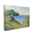thumbnail image 3 of Stupell Industries Clear Blue Water Seaside Rural Grassland Trees Painting Gallery Wrapped Canvas Print Wall Art, Design by Lettered and Lined, 3 of 5