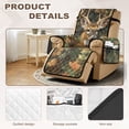 thumbnail image 3 of Yuyamidu Camo Recliner Covers That Stay in Place Non Slip Recliner Chair Protector with Elastic Straps Waterproof Lazyboy Covers Couch Chair Cover Gift for Friends, 3 of 7