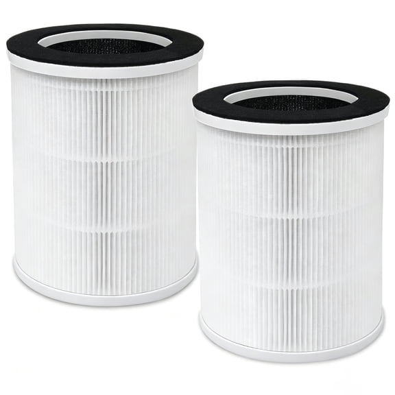 2 Pack H13 HEPA Replacement Filters Compatible with Airfire AP206 Air Purifier, Pet Fur and Odor Removal, Ideal for Homes with Pets and Kids