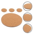 thumbnail image 2 of 8 Pcs House Plants Planter Water Drip Tray Pot Pad Cork Coasters Table Pads Mat Garden Round Flower Household, 2 of 6