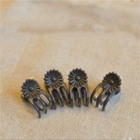 Ecostake Brown Mini Orchid and Plant Spike Clips (100-Pack