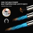 thumbnail image 3 of Propane Torch Propane Torch Guns High Heat Torch Lighter With Adjustable Flame And Safety Lock For BBQ Grilling Charcoal Igniting Cooking Projectss, 3 of 7