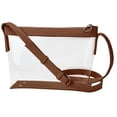 thumbnail image 3 of ibiyuan Clear Bag For Stadium Events, Clear Crossbody Bag, Transparent Purses Clear Zipper Pouches, 3 of 4