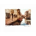 thumbnail image 2 of Love, Maureen 24x20 Gold Ornate Wood Framed with Double Matting Museum Art Print Titled - Venice at Rest, 2 of 4