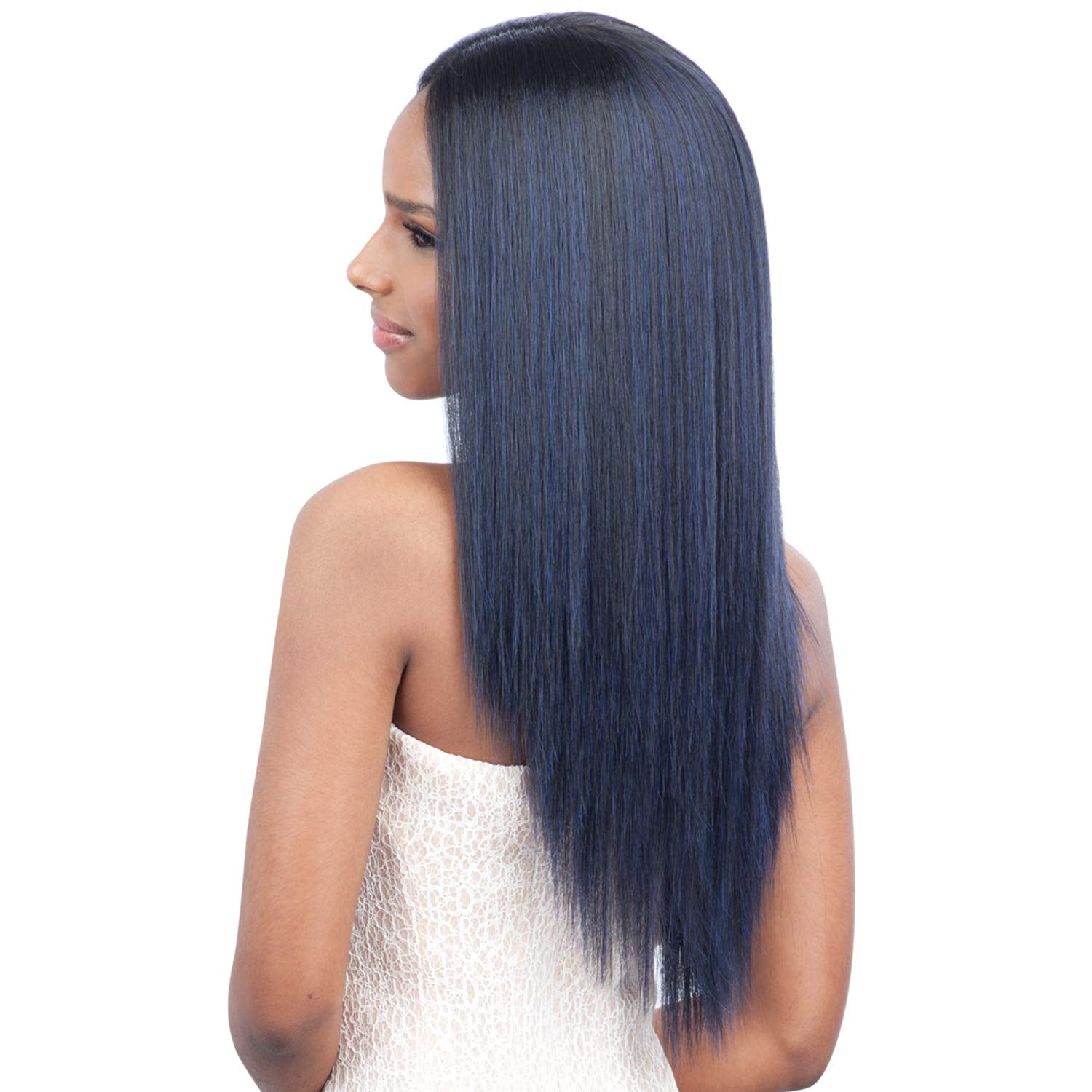 FREEDOM PART 101 (1B Off Black) - FreeTress Equal Synthetic Full Wig