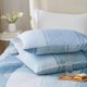 thumbnail image 4 of Juego de funda nórdica y funda de almohada a cuadros | Ropa de cama de microfibra con funda nórdica | Sábanas suaves y transpirables para estudiantes | Dormitorio principal y habitación de invitados, 4 of 8
