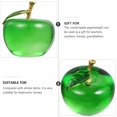 thumbnail image 3 of Decoración de cristal de Apple Adorno de mesa Decoración de interiores de coche Adorno de escritorio, 3 of 7
