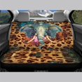 thumbnail image 3 of FUIALDOLG Elephant Leopard Galaxy Full Wrap Car Seat Cover for Car Interior Automotive, Comfortable Rear Bench Seat Covers Stretch Car Back Seat Cover Protectors, 3 of 6
