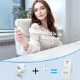 thumbnail image 5 of Retractable Phone Wall Charger,40W Dual  Block Wall Plug with USB-A /USB-C Ports,Travel and PD Fast Charging for Phone,Pad,Tablet and More, 5 of 8