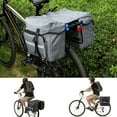 thumbnail image 1 of Xihbxyly Bolsa para Portaequipajes Trasero de Bicicleta, Gran Capacidad de 25 L, Material Resistente y Antidesgarro, Fácil Instalación, Diseño Reflectante, Ideal para Desplazamientos, Turismo E Compr, 1 of 7