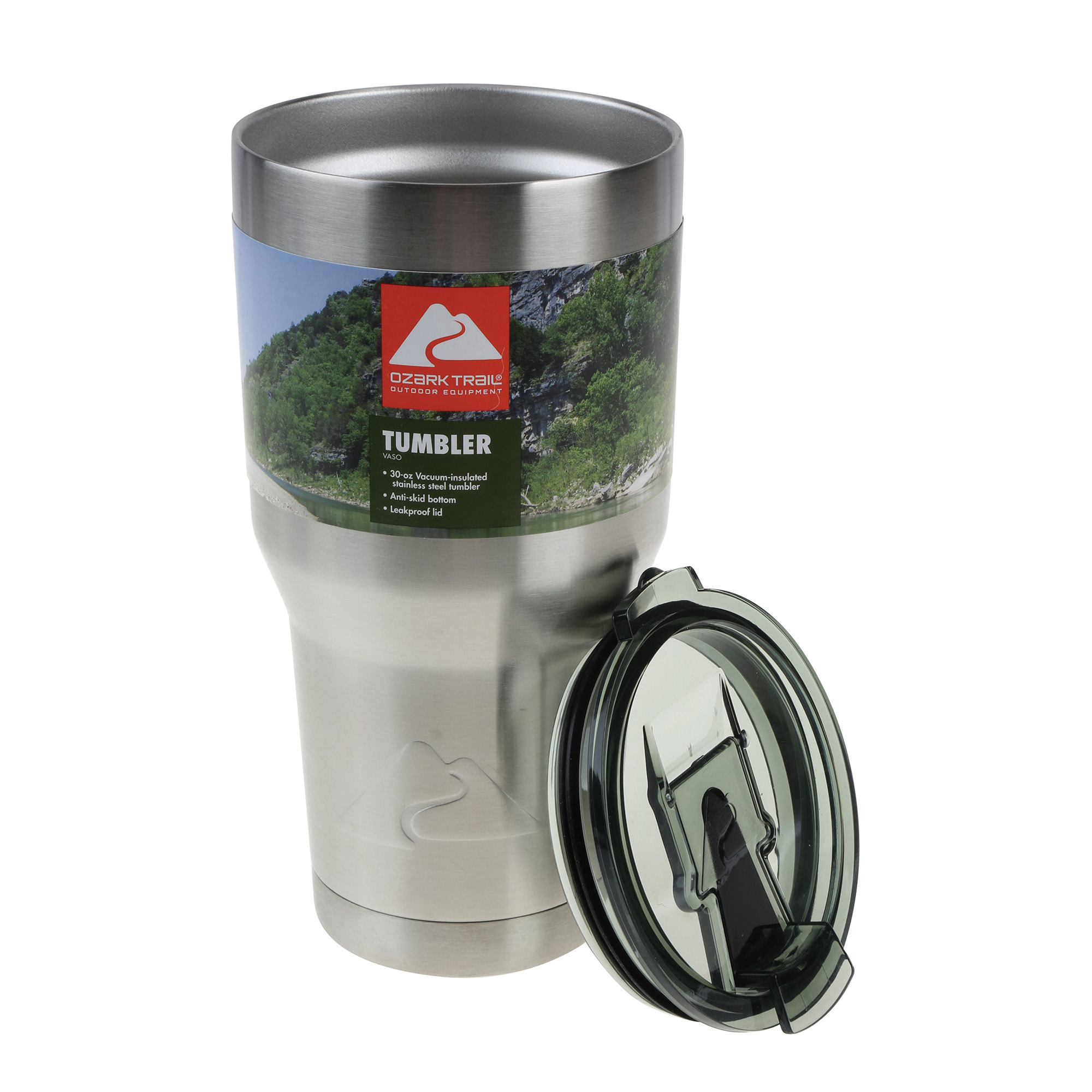 Ozark Trail Double Wall Vacuum Sealed Stainless Steel Tumbler, 30 oz - image 6 of 8