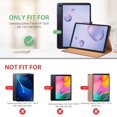 thumbnail image 2 of Funda para tablet Oduio Samsung Galaxy Tab A 8.4 2020 color marrón, 2 of 6