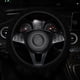 thumbnail image 5 of Funda de volante de coche de felpa corta de invierno de terciopelo pequeño sin anillo interior banda elástica cubierta de manija, 5 of 6