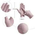 thumbnail image 3 of GHSOHS Gloves Floral Dot Short Lace Gloves Breathable Riding Sunscreen Wedding Gloves Sunblock Fingerless Bridal Wrist Gloves Opera Evening Tea Party Mittens Running Gloves for Men Pink Finger Gloves, 3 of 5