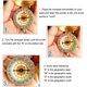 thumbnail image 5 of Navigation Compass, Old Fashioned Pocket Compass with Light Function, Waterproof Military Compass for Camping, Orienteering, Hiking, Walking and Collecting, 5 of 5