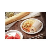 EarthChoice Pressware Compostable Dinnerware Plate, 10 Diameter, White, 300/Carton