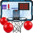thumbnail image 1 of Basketball Hoop TREYWELL Indoor Mini Hoop w/ LED Lights, 1 of 6