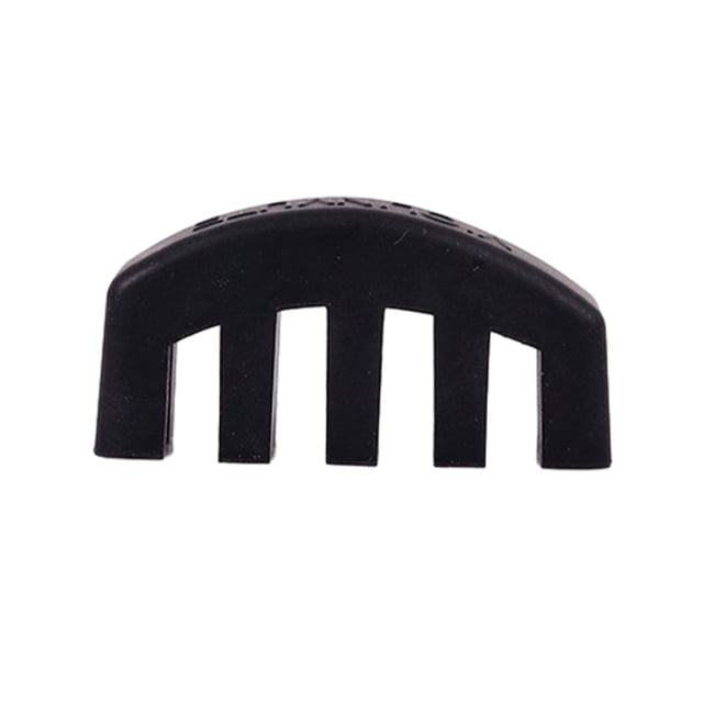 Kearding Dispositivo de silencio para práctica de violín, adecuado para todos los niveles, materiales de primera , silenciador de goma Cables de audio/vídeo negro