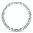 thumbnail image 2 of Aura Jewel Gorgeous 1.9 Ct Round Cut Lab-Created Diamond Ring - 14K White Gold Plated - Classic Engagement Band with Prong Setting for Women - Perfect for Gifting, Anniversaries, or Celebrations, 2 of 4