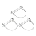 thumbnail image 5 of Uxcell Shaft Locking Pin 8mm x 50mm Coupler Pin for Farm Trailers Lawn Garden in Arch 3Pcs, 5 of 5