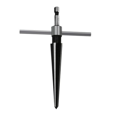 

GLFSIL 5-16mm Hand Held Tapered Reamer T Handle 6 Flute Beveling Cutting Drill Tool