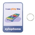 thumbnail image 4 of GUOOL Flash Cards - Educational Picture & Word Card - 14Pieces Musical instruments, 4 of 8