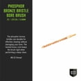 thumbnail image 4 of Breakthrough Clean Technologies® Phosphorus Bronze Bristle Bore Brush, .22, 4 of 8