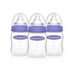 Lansinoh Baby Bottles for Breastfeeding Babies, 5 Ounces, 3 Count, Includes 3 Slow Flow Nipples (Size 2S) 5 Ounce, 3 Count