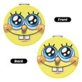 thumbnail image 2 of Zufioo SpongeBob SquarePants for Portable Pocket Makeup Mirror, Foldable Handheld Magnifying Beauty Mirror Suitable for Wallet Handbag for Women-Round Shape, 2 of 9