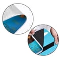thumbnail image 5 of Platypus Canvas Outdoor Picnic Mat Waterproof Foldable Portable Beach Blanket for Camping Hiking Travel - Blue/White Stripe Pattern, Large Size 79" x 59, 5 of 6
