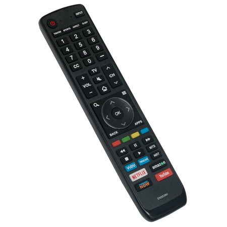 EN3S39H Replace Remote for Hisense TV 43H6080E EN3I39H 49H6030E 55H9040E 50H6C