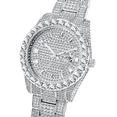 thumbnail image 2 of DUBSS DOUBLE DIAMOND BAGUETTE NUMBERS Man ICED OUT WATCH Relogio Masculio, 2 of 3