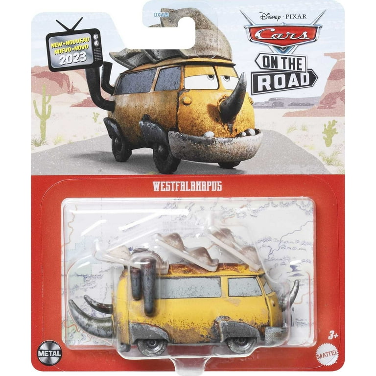 Disney and Pixar Cars On The Road Westfalanapus Die-Cast Vehicle, 1:55  Scale Collectible Toy Car