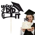 thumbnail image 2 of 2026 Graduation Cupcake Toppers Class of 2026 Cupcake Topper Graduation Decorations Party Supplies Set,Decoration Kit,Balloon Set,Banner Set,Table Decor,Confetti,Party Favors,Event Accessories,Party, 2 of 9