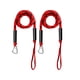 thumbnail image 2 of 2x Cuerda de amarre DYNWAVEMX 4 Pies Nylon con Lazo con Clip para Bote Canoa Embarcación Kayak rojo, 2 of 8