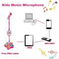 thumbnail image 6 of 2026 New All-in-One Microphone Toy for Teens with Stand, Got Built-in Music, Colorful Lights, Echo Effects, Portable Karaoke Machine for Singing, Music Play, Fun and Easy-to-Use Black, 6 of 7