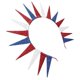 thumbnail image 5 of Patriotic Headband for Independence Day & Memorial Day – Stylish Hair Accessory for Holiday Celebrations and Cosplay Events, 5 of 5