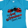 thumbnail image 4 of Inktastic My Great Grandma Loves Me with Cute Ladybugs Boys or Girls Baby Bodysuit, 4 of 5