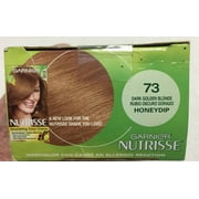 Garnier Nutrisse Haircolor - 73 Honeydip (Dark Golden Blonde) 1 Each (Pack of 6)