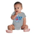 thumbnail image 4 of Polar Bear Bod By Icee Retro Logo Romper Boys or Girls Infant Baby Brisco Brands 12M, 4 of 6