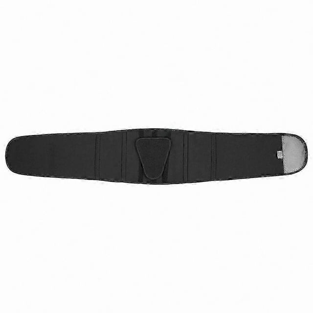 Breathable Lumbar Support Belt for Men & Women, Adjustable Back Brace with Padding (XL)