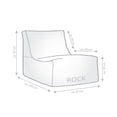 thumbnail image 2 of Gouchee Home Rock Velvet Masala Bean Bag Chair – Furniture-Grade Polyester Velvet with Polystyrene Bead Filling, Suitable for Adults and Teens, Lightweight & Portable Seating for Dorm or Living Room, 2 of 4